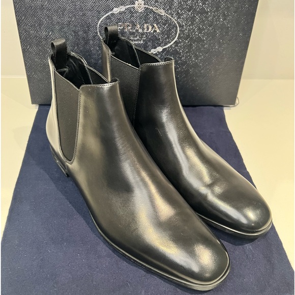 PRADA Chelsea Boots - New in Box size 11 - Picture 4 of 11
